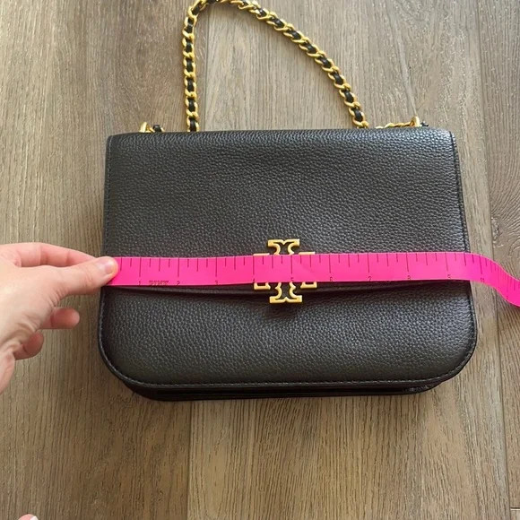 Tory Burch black chain leather bag - Picture 10 of 12
